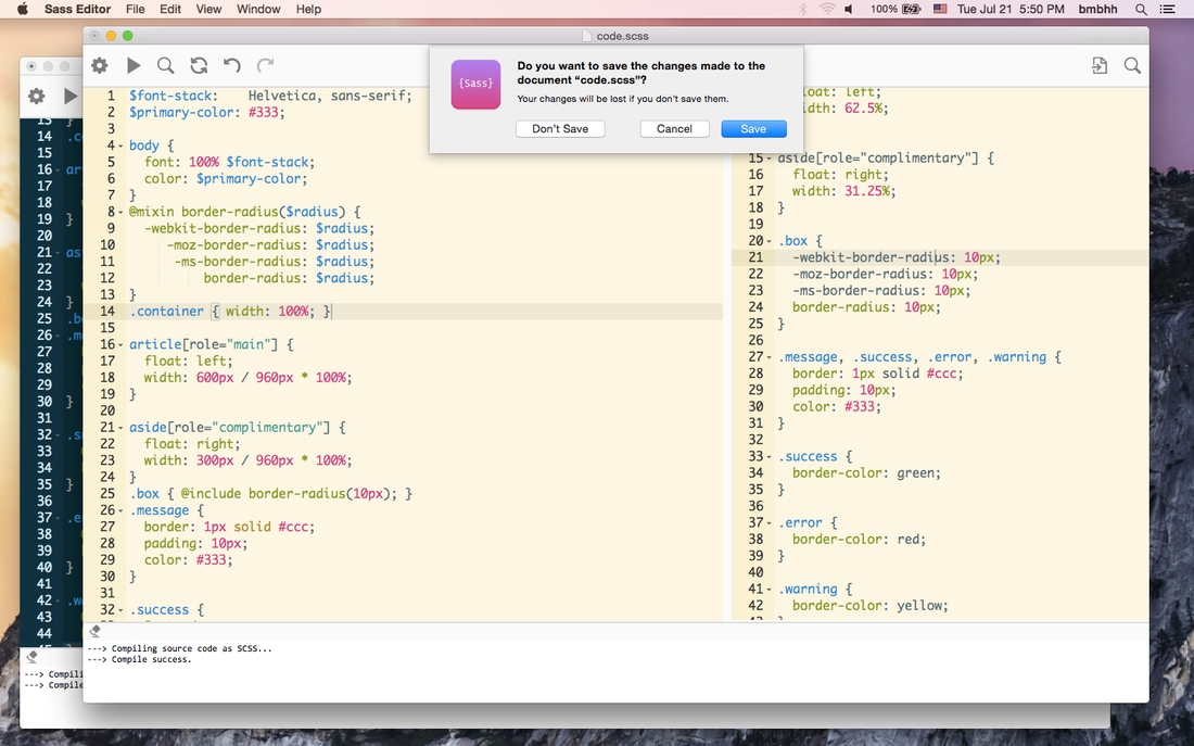 Sass Editor For Your Mac Home